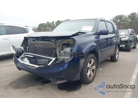 2013 Honda Pilot Ex-L from USA, damaged, VIN 5FNYF3H56DB021414